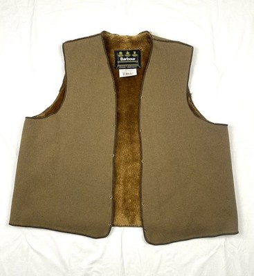 Vintage Barbour A297 Warm Pile Lining C50/127cm, Innenfell für Wachsjacke