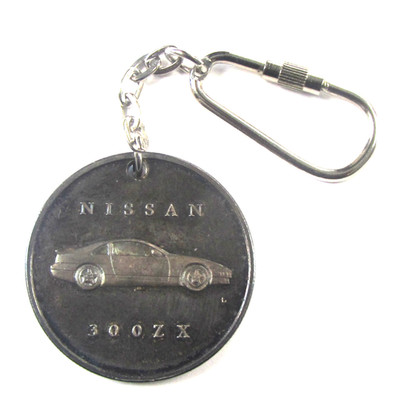 Nissan 300 ZX RARE Coin Sterling Silver Collectable Token Keychain