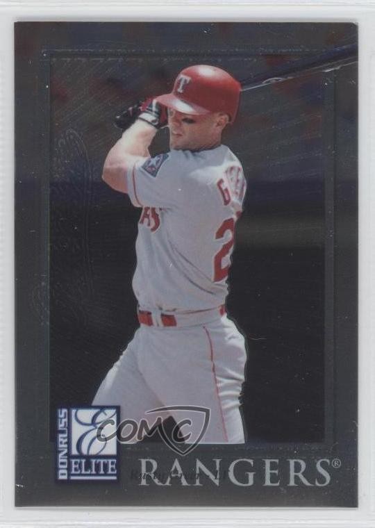 1998 Donruss Collections Donruss Elite Rusty Greer #436 1e1