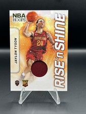 2024-25 Panini Nba Hoops - Rise N Shine Mem Jaylon Tyson #RSM-JTC Winter