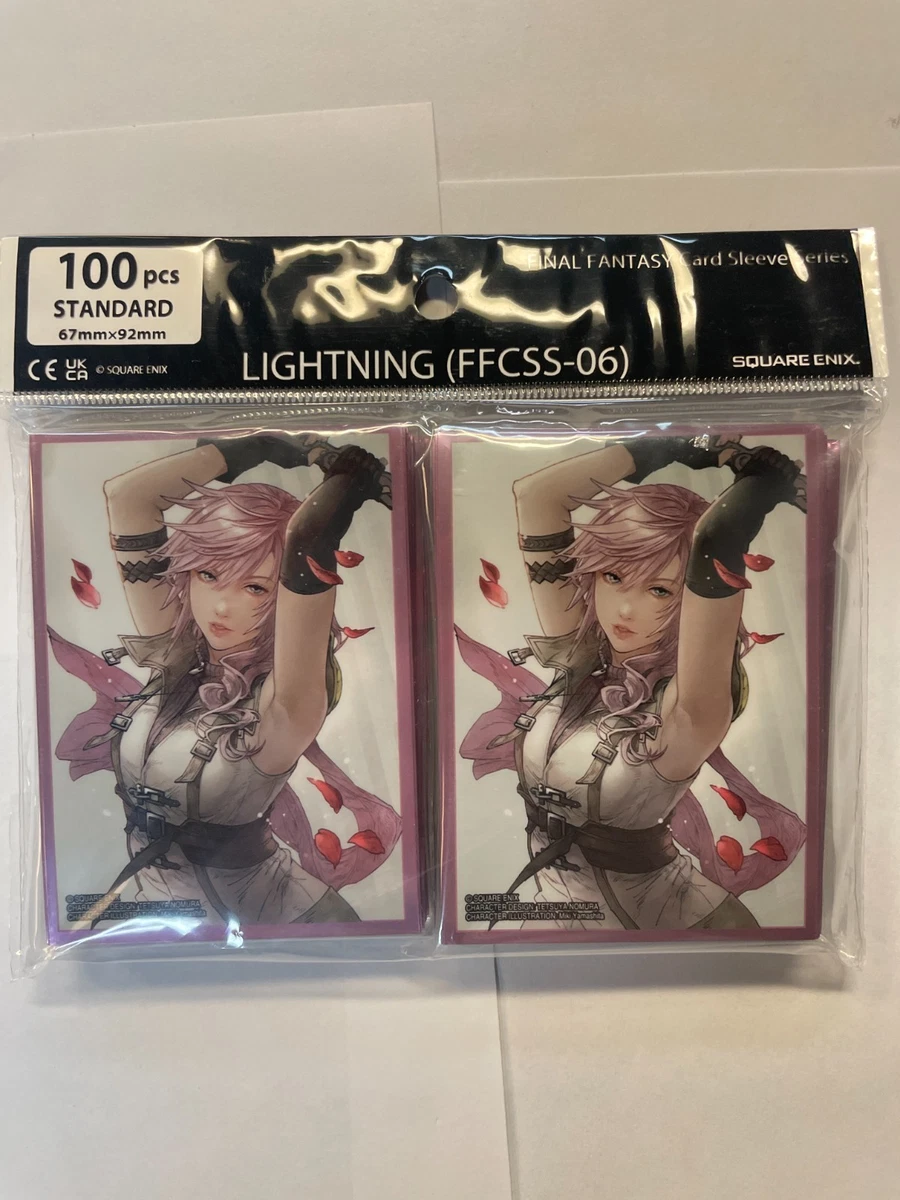 Lightning Hidden Trials Prerelease Official Card Sleeves  New, For Final  Fantasy TCG