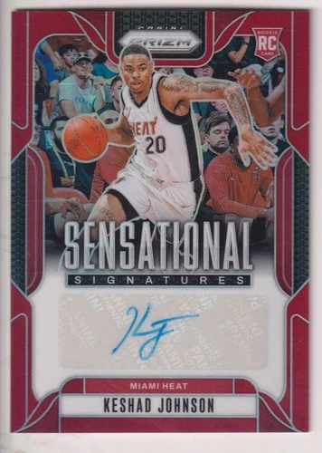 KESHAD JOHNSON 2024-25 PANINI PRIZM BASKETBALL AUTOGRAPH AUTO CARD #SS-KSJ