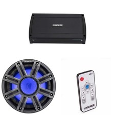 Kicker 51MWE104 - MWE 10-Inch Premium Marine Subwoofer Enclosure 4-ohm 48...