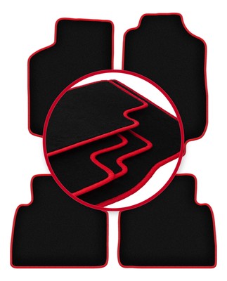 Fußmatten Automatten Velours Passform für Saab 9-5 I Y3SE 1997-2005 4-tlg