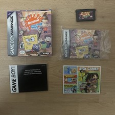 Nicktoons Freeze Frame Frenzy Nintendo Game Boy Advance CIB Tested FAST SHIPPING