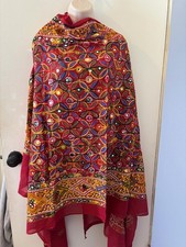 Women's Cotton Dupatta Stoles Mirror Work Ethnic Dupatta -