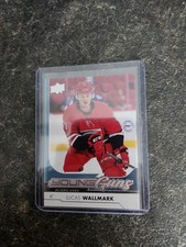 2017-18 Upper Deck Series 1 Young Guns Lucas Wallmark YG RC Card# 207