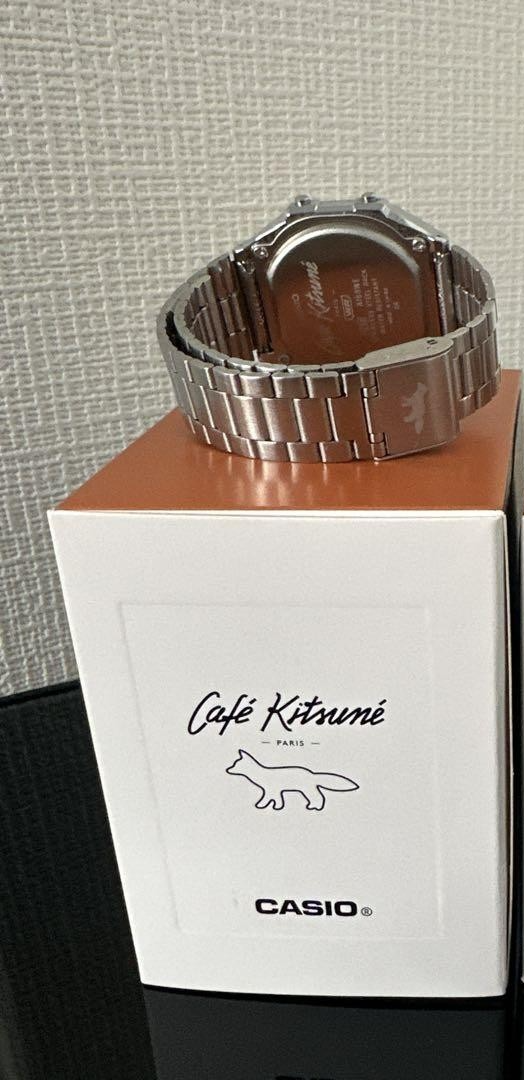 CASIO Cafe Kitsune Casio A168WECK 7A Collaboration Watch Mais New