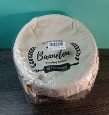 Banneton Proofing Basket Set W/ Linen Liners Artisan Sourdough Bread Baking New