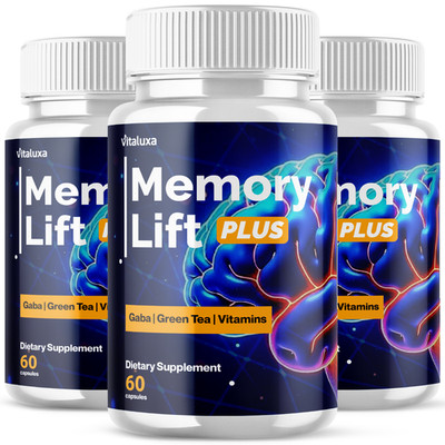 (3 Pack) Memory Lift Brain Maximum Support Supplement Formula (180 Capsules)