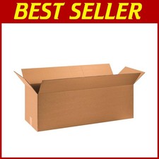 Long Corrugated Boxes 36x12x12, Pack of 15, USA Made