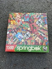 Springbok 1500 Piece Jigsaw Puzzle Christmas Collage