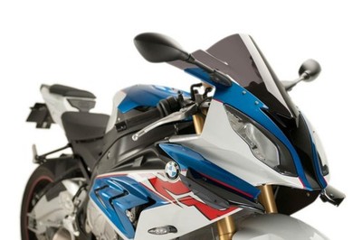 Puig Seitenabtrieb Spoiler Rennflügel Schwarz / Schwarz BMW S1000 RR 2015 - 2018