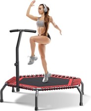 40'/48' Rebounder Trampoline for Adults with Bungee Cords