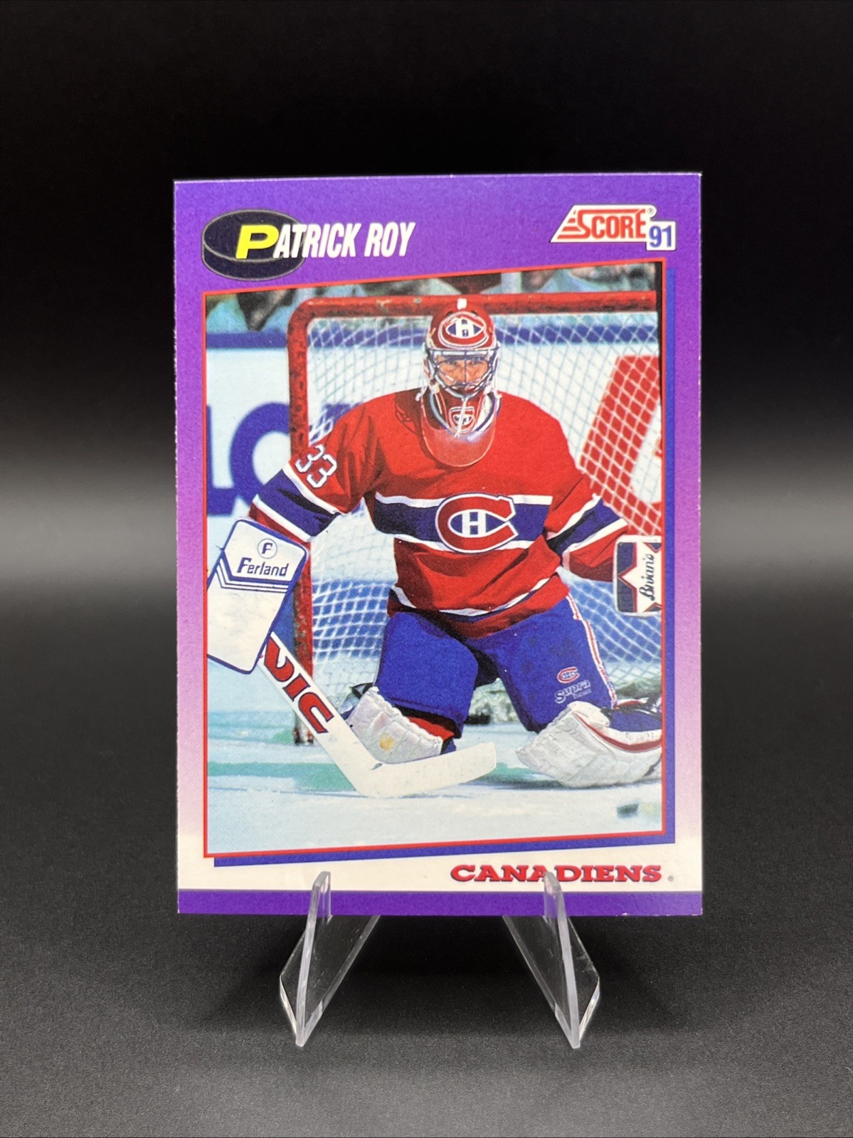 Patrick Roy 1991-92 Score American #75 Montreal Canadiens