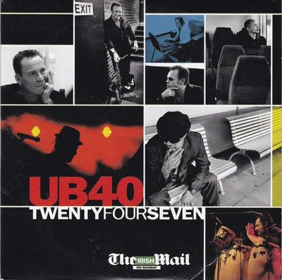 UB40 TWENTYFOURSEVEN ( THE IRISH MAIL ON SUNDAY Newspaper CD )