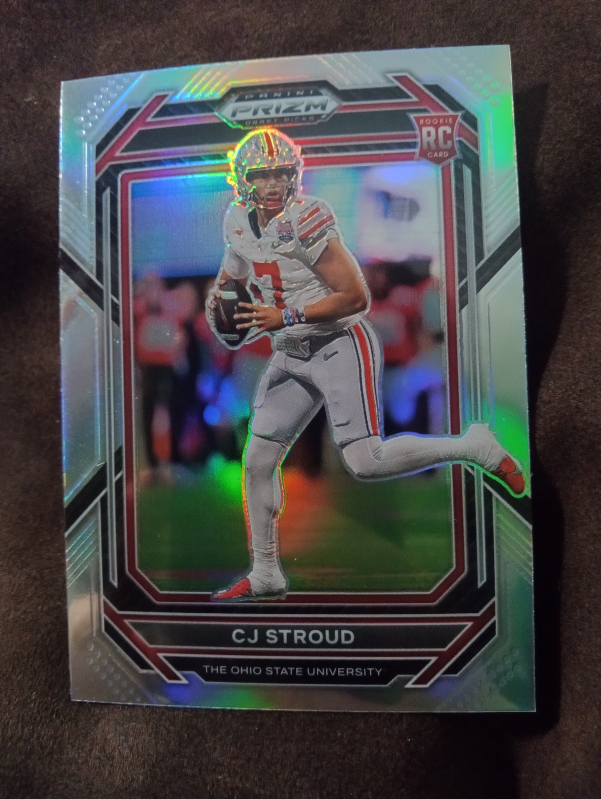 2023 Panini Prizm Draft Picks - C.J. Stroud #102 Silver Prizm (RC) Near Mint +