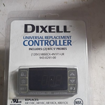 Dixell XR60CX-4N1F1-UR Universal Replacement Controller 120V w/ NTC Probes