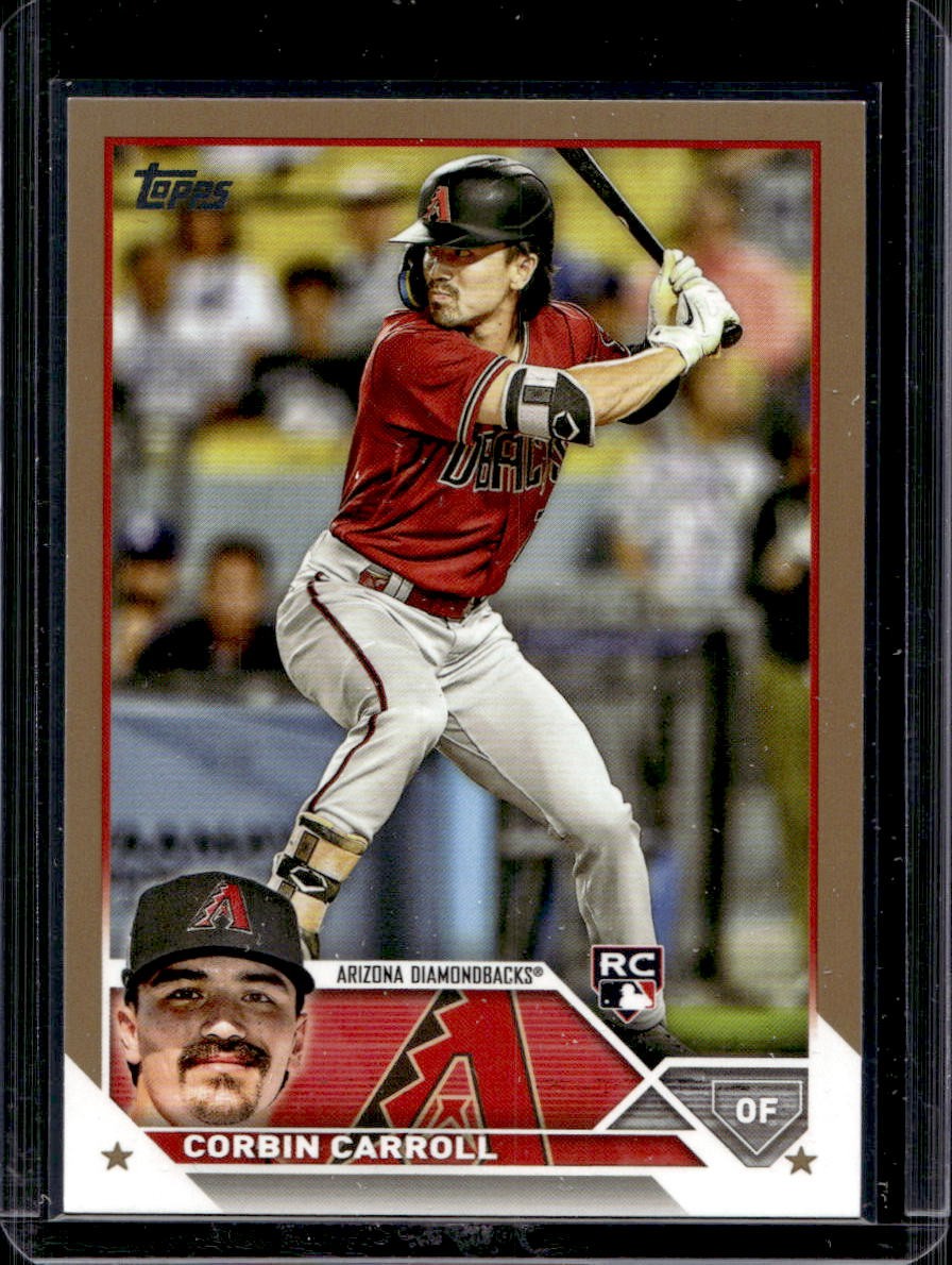Corbin Carroll 2023 Topps #401 Rookie Gold /2023