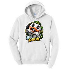NEW Art Society x Artbag Ink ICE DUCK PUDDLES WHITE Hoodie S-4XLARGE MADE IN USA