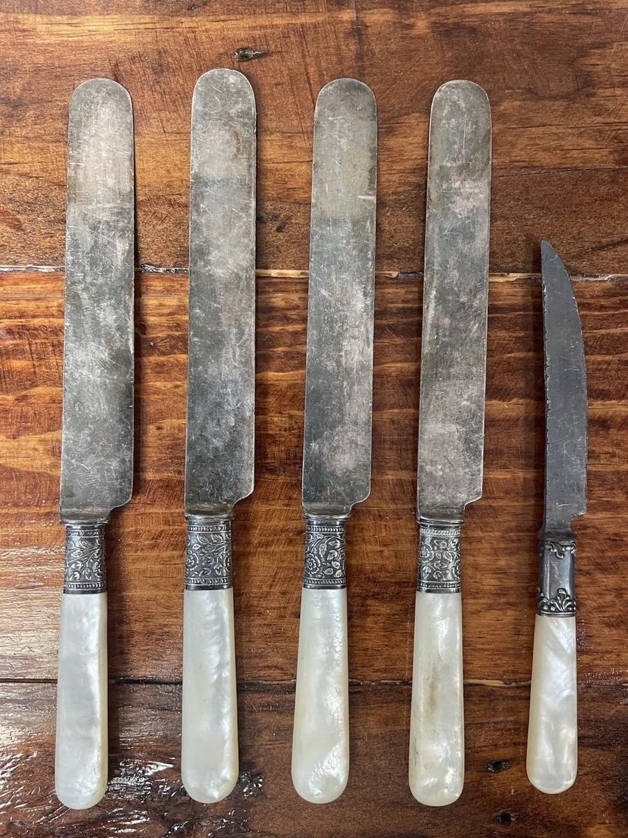 25+ Antique US Sterling Silver Flatware-Knives 1850-1899 for sale