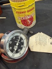 Vintage Stewart-warner Portable Hand Tachometer Model 757-w R.p.m. In Hundreds Vintage Stewart-warner Portable Hand Tachometer Model 757-w R.p.m. In Hundreds