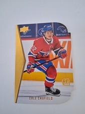 Cole Caufield 2021/22 Upper Deck Series 1  Die-cut Gold Rookie RC #RDT-2
