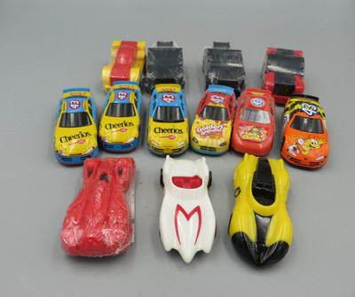 General Mills Cereal Diecast & Plastic Cars - 2005-2009 1:64 Lot Of 13