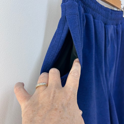 Beyond Yoga Shorts Spacedye blau Lounge Athleisure Sweat Herren Large - Bild 4 von 5