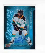 MICAH ZANDEE-HART autographed SIGNED '24/25 Upper Deck PWHL BLUE DAZZLERS card