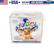 Pokemon ETB Acrylic Display Case Magnetic Protector Elite Trainer US STOCK