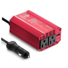 300W Power Inverter DC 12V to 110V AC Car Outlet Adapter with USB 300w-PD65W