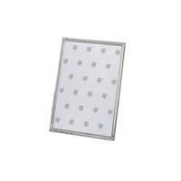 Fotorahmen 13 X 18 Cm Versilbert Perlrand Bilderrahmen SamtrüCken Fotoaufsteller