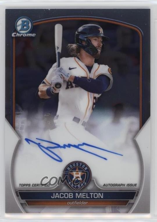 2023 Bowman Chrome Prospect Auto Jacob Melton #CPA-JML Auto 9m2