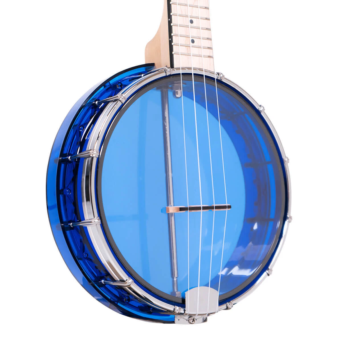 Gold Tone Little Gem Banjo Ukulele Sapphire w Bag eBay