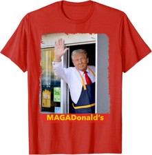 Maga Donald's Trump 2024 USA Elections Funny Gift Unisex T-Shirt