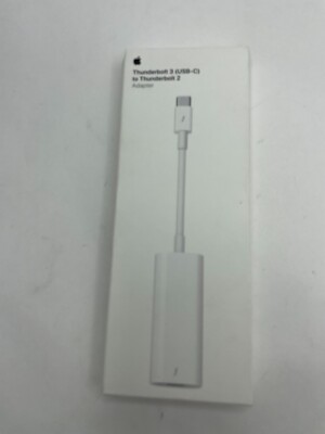 Apple Thunderbolt 3 (USB-C) to Thunderbolt 2 Adapter A1790 MacBook