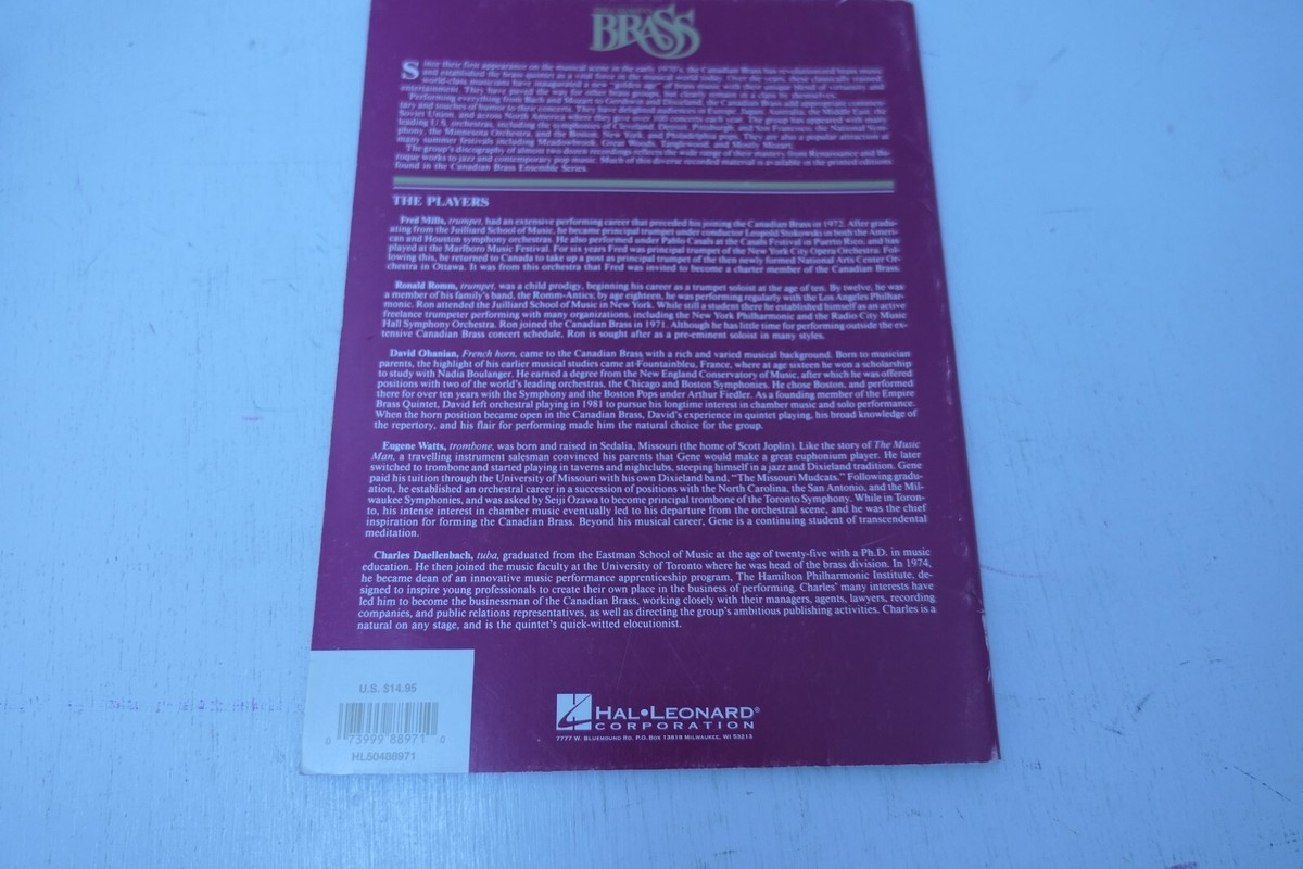 The Canadian Brass Book of Favorite Quintets - Conductor's Score