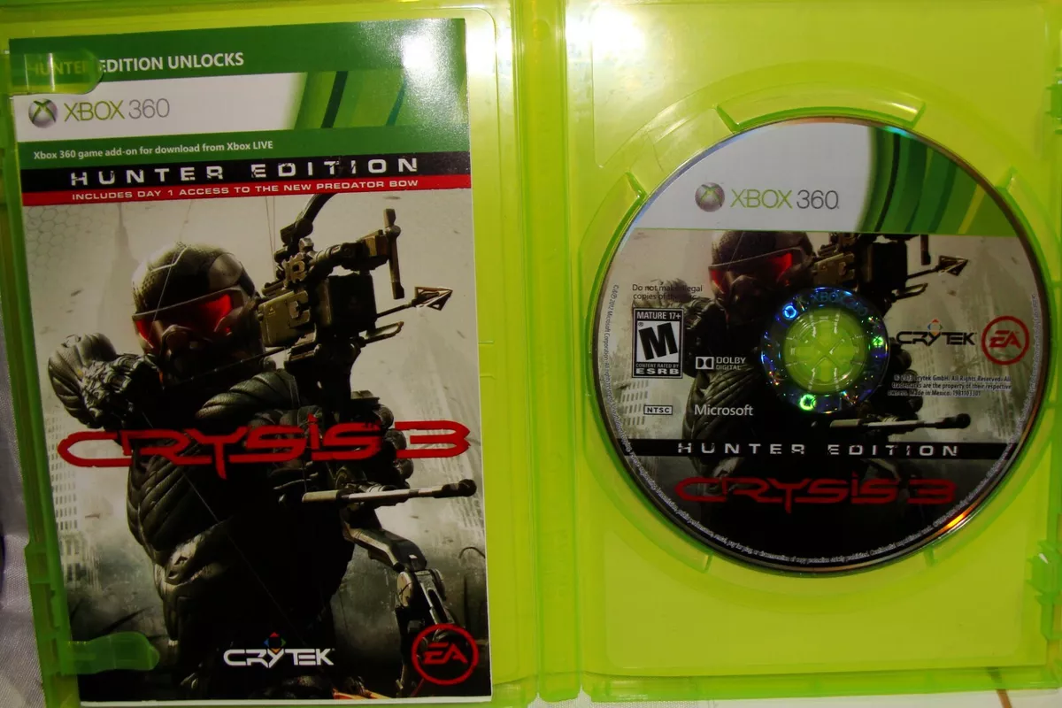 Crysis 3 Hunter Edition para Xbox 360 - Seminovo