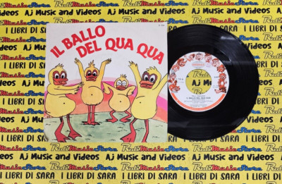 LP* 45 7'' TILLY E I SANREMINI Il ballo del qua qua Del pulcino 1982 italy (QI2)