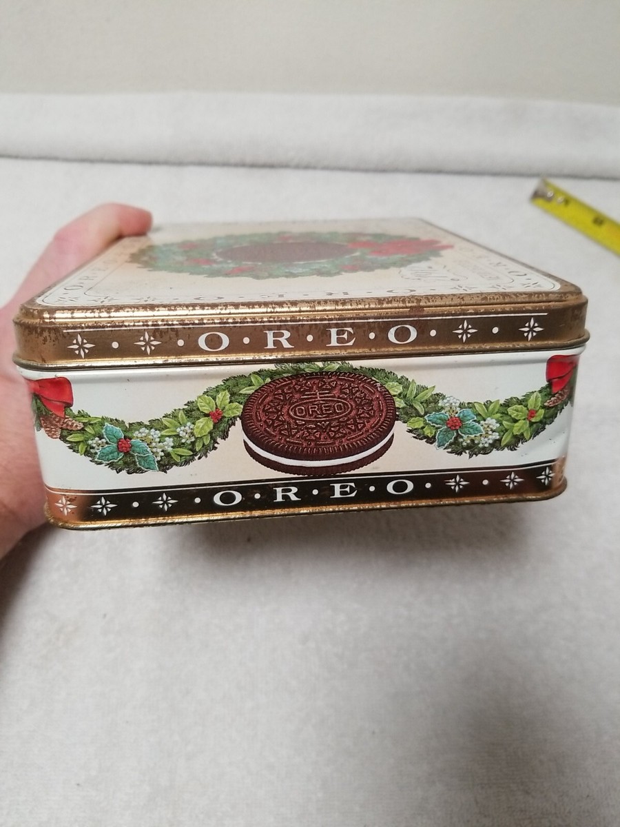 保存容器・ケース VINTAGE 1970s Nabisco Oreo Cookie Jar Vintage Nabisco Classic Collection Stacked Oreo Cookie Jar w