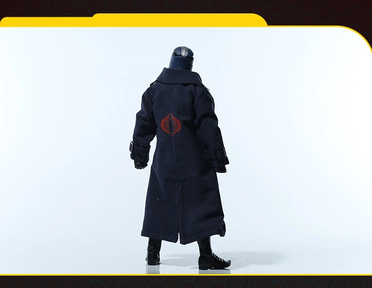 Nuevo abrigo con cable personalizado 1/12 para figura de juguete de acción Cobra Commander de 6"" (sin figura) Foto 3 de 4