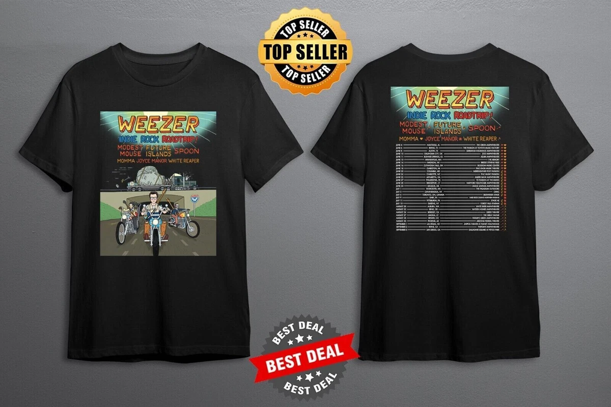 Weezer T-Shirt Weezer World Tour 2023 Merch With Special Guests S-3XL