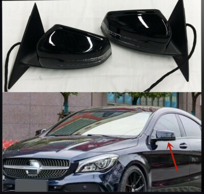 W117 Car Side Mirrors Pair For Mercedes Benz CLA Class CLA180 CLA200 CLA250