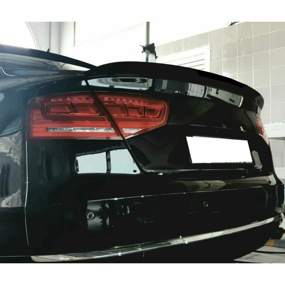 Alerón trasero de maletero ShSpd 284F para Audi A8 D4 2010~2017 sedán 4H Foto 2 de 4