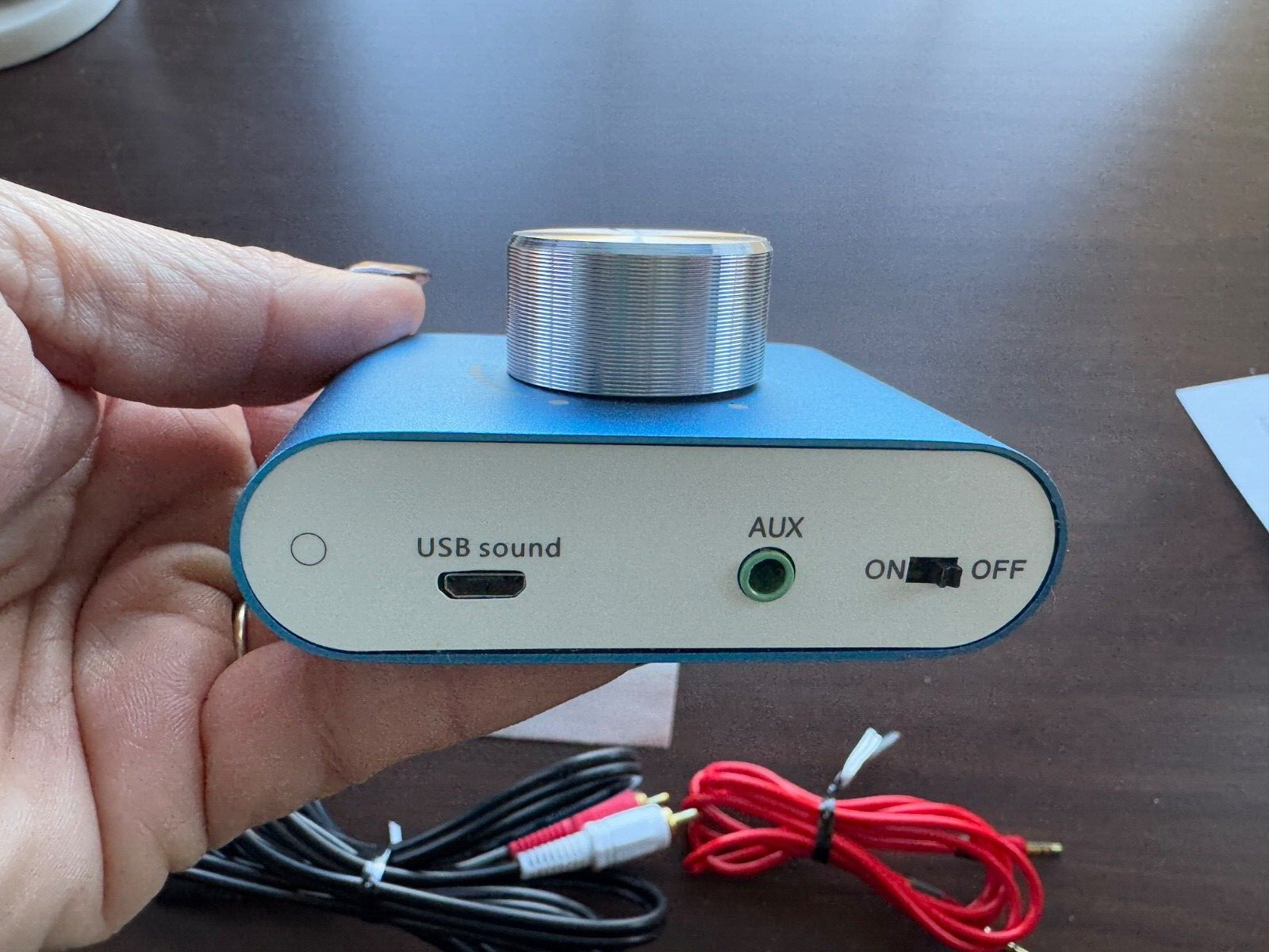 Facmogu F900S Mini Bluetooth 5.0 Power Amplifier No Power supply 