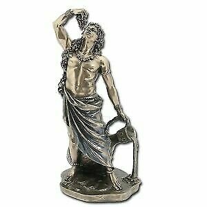 Dionysus (Bucchus) Greek Roman God of Wine Statue Real Bronze Powder Cast