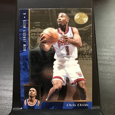 1995-96 SP Championship New Jersey Nets Basketball Card #66 Chris Childs