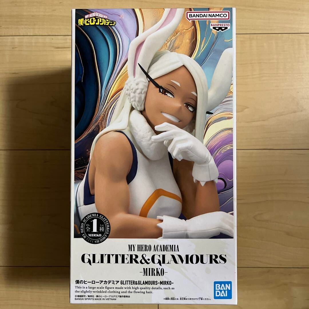 僕のヒーローアカデミア GLITTER & GLAMOURS MIRKO 6個 My Hero Academia GLITTER & GLAMOURS Mirko Figure New Japan