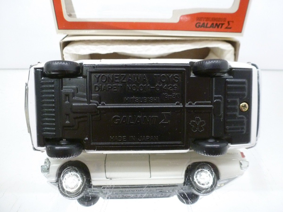 Yonezawa Diapet 1/40 - Mitsubishi Galant E2000 GLX (G-31) - Miniature Japon